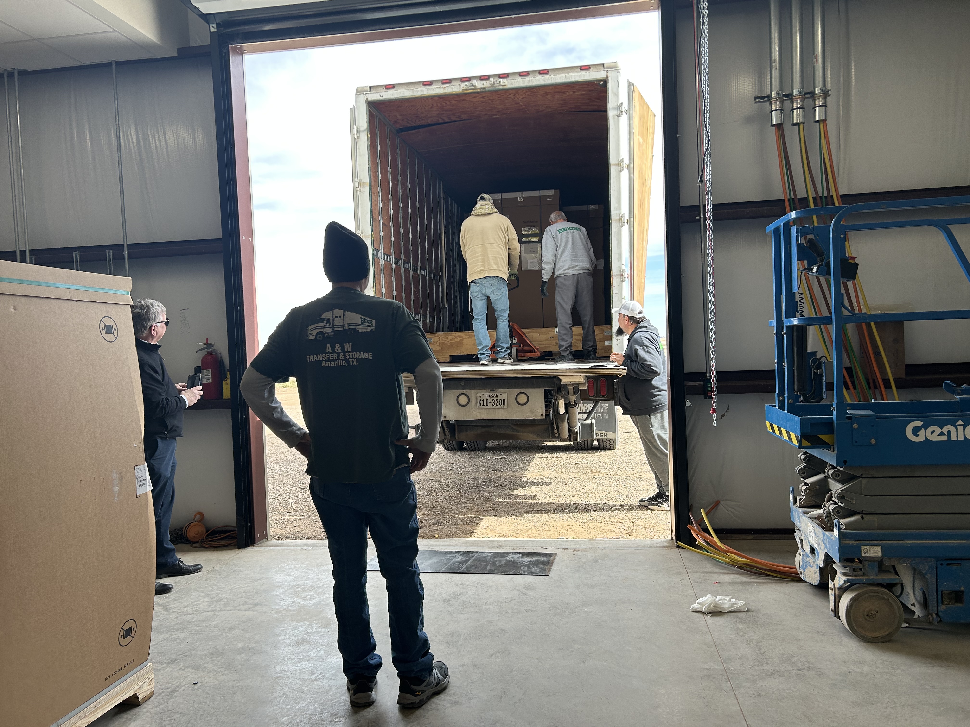 Photo in equipment-delivery